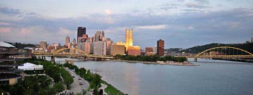 Photo of downtown Pittsburgh