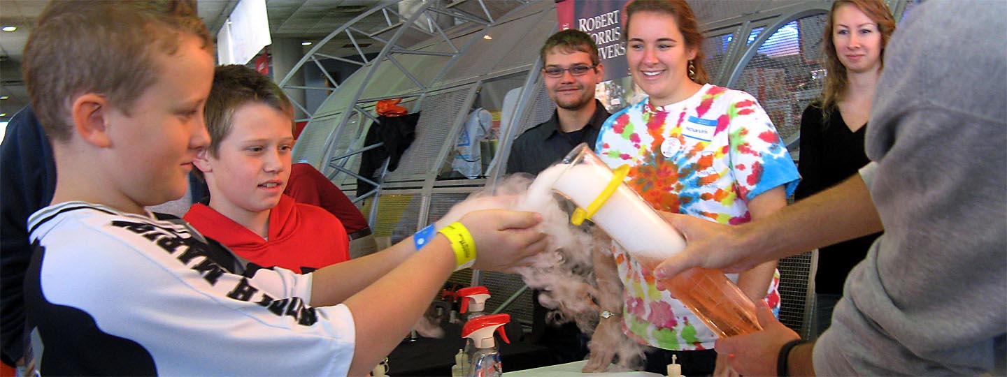 Visitors at ChemFest