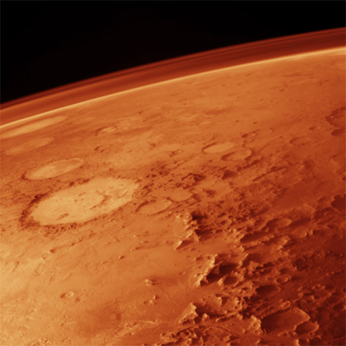 View of Mars